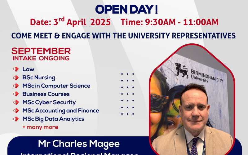 BIRMINGHAM CITY UNIVERSITY OPEN DAY