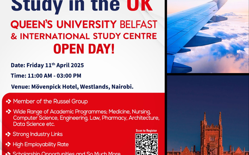 QUEEN'S UNIVERSITY BELFAST OPEN DAY